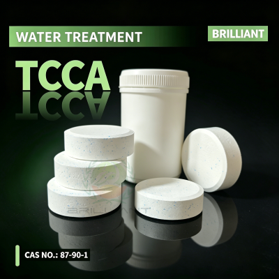 90% Slow Release 200g White Tablet TCCA For Swimming Pool Disinfectant
