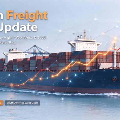 Shipping Market Report： Middle East Freight Rates Remain High, West Africa and South America West Coast Rates Rise！